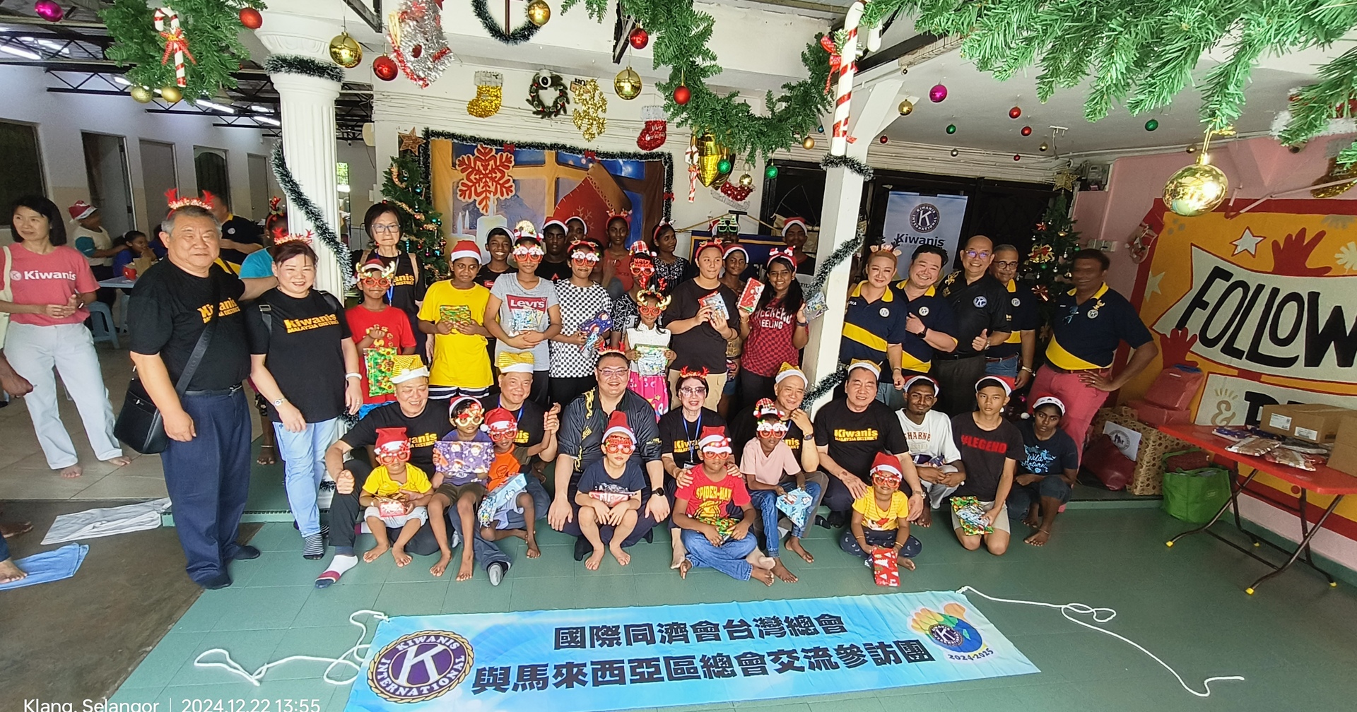 Kiwanis Club Of Klang&amp;#039;s Christmas Party with The Yellow Little Stars Orphanage