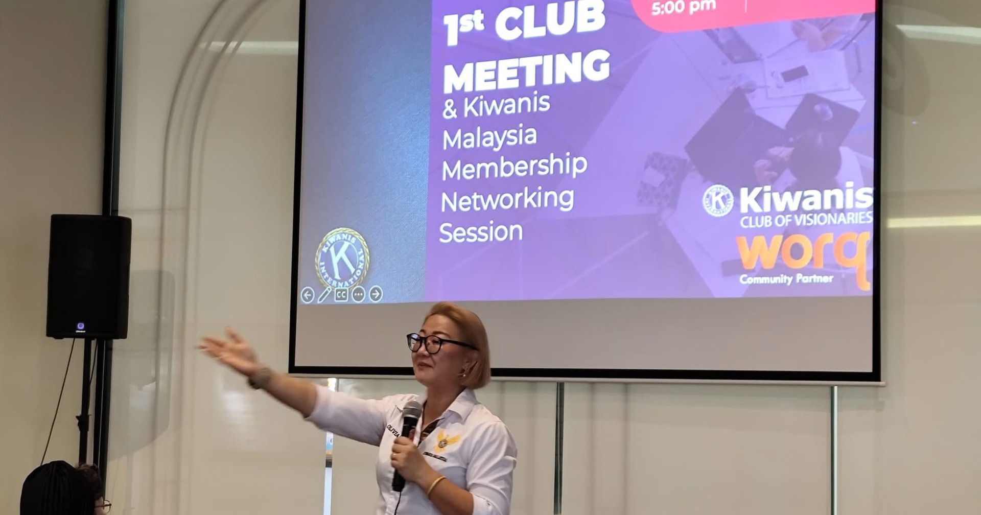 1st Kiwanis Club of Visionaries Meeting and Kiwanis Malaysia Networking Session