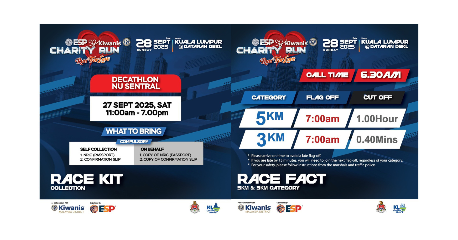 ESP x Kiwanis Charity Run 2025 -❤️Run For Love