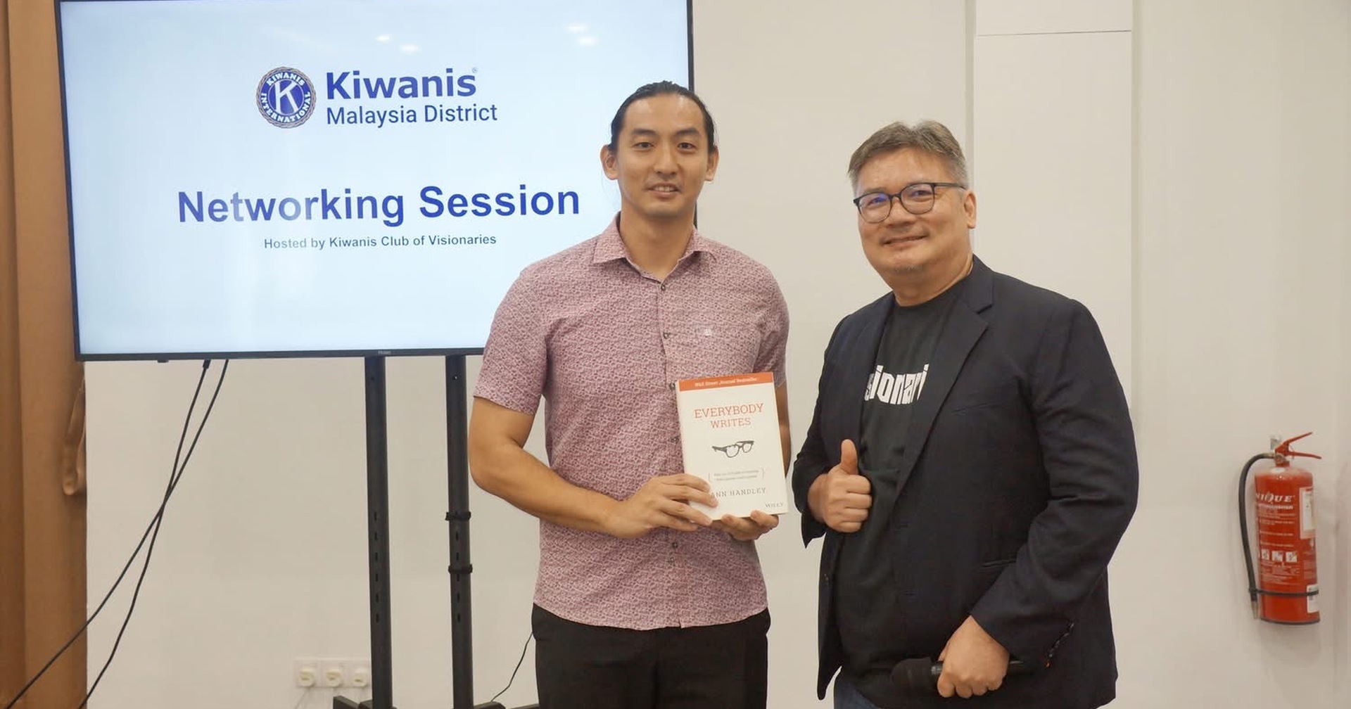 Kiwanis Networking with Marketing Guru Long Yun Siang