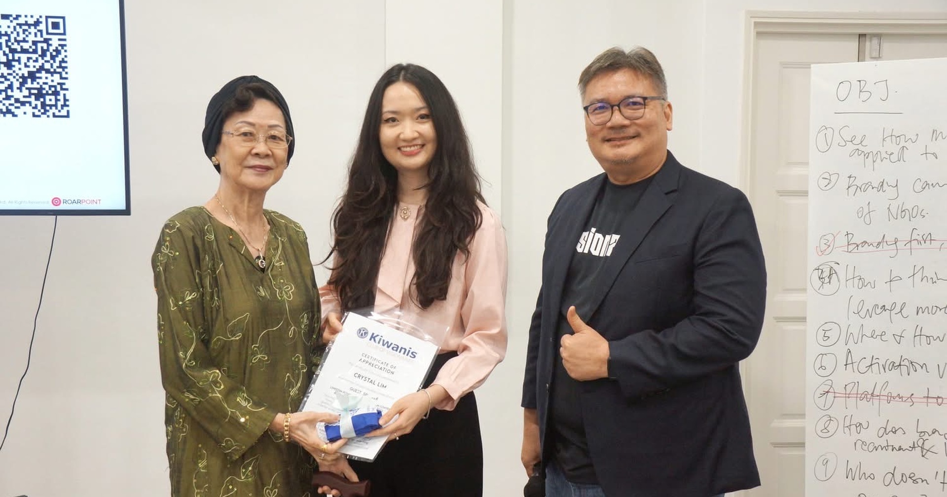 Kiwanis Networking with Marketing Guru Long Yun Siang