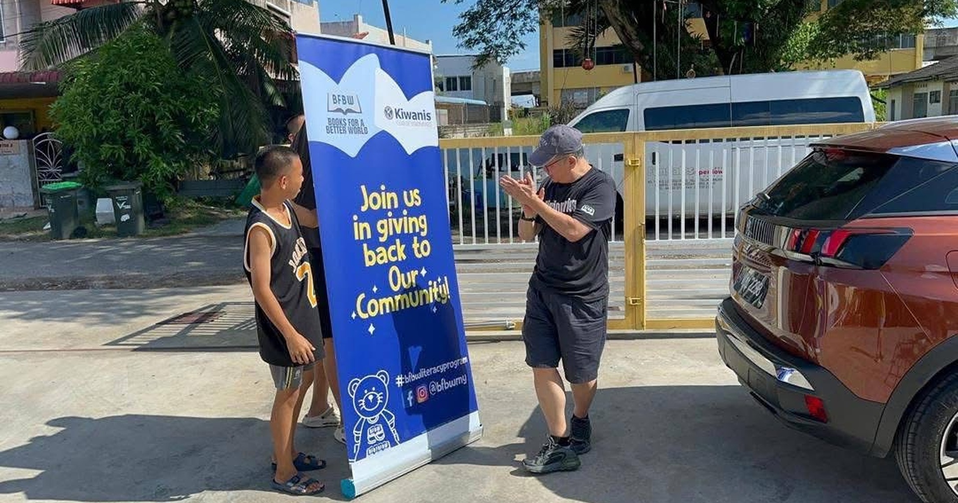 KCV Collaborated with BFBW to Donate Books to Rumah Superkids