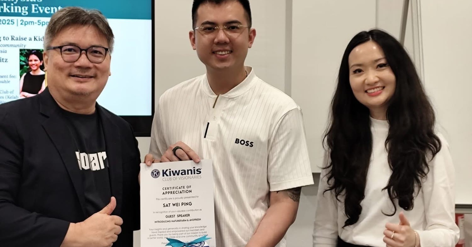 Kiwanis Malaysia’s July Networking Event with Author Mel Schmitz