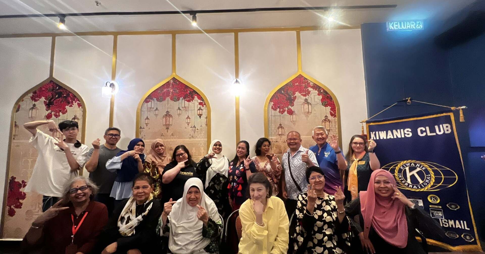 KCTTDI&amp;#039;s Fellowship Graced by Kiwanis International President!