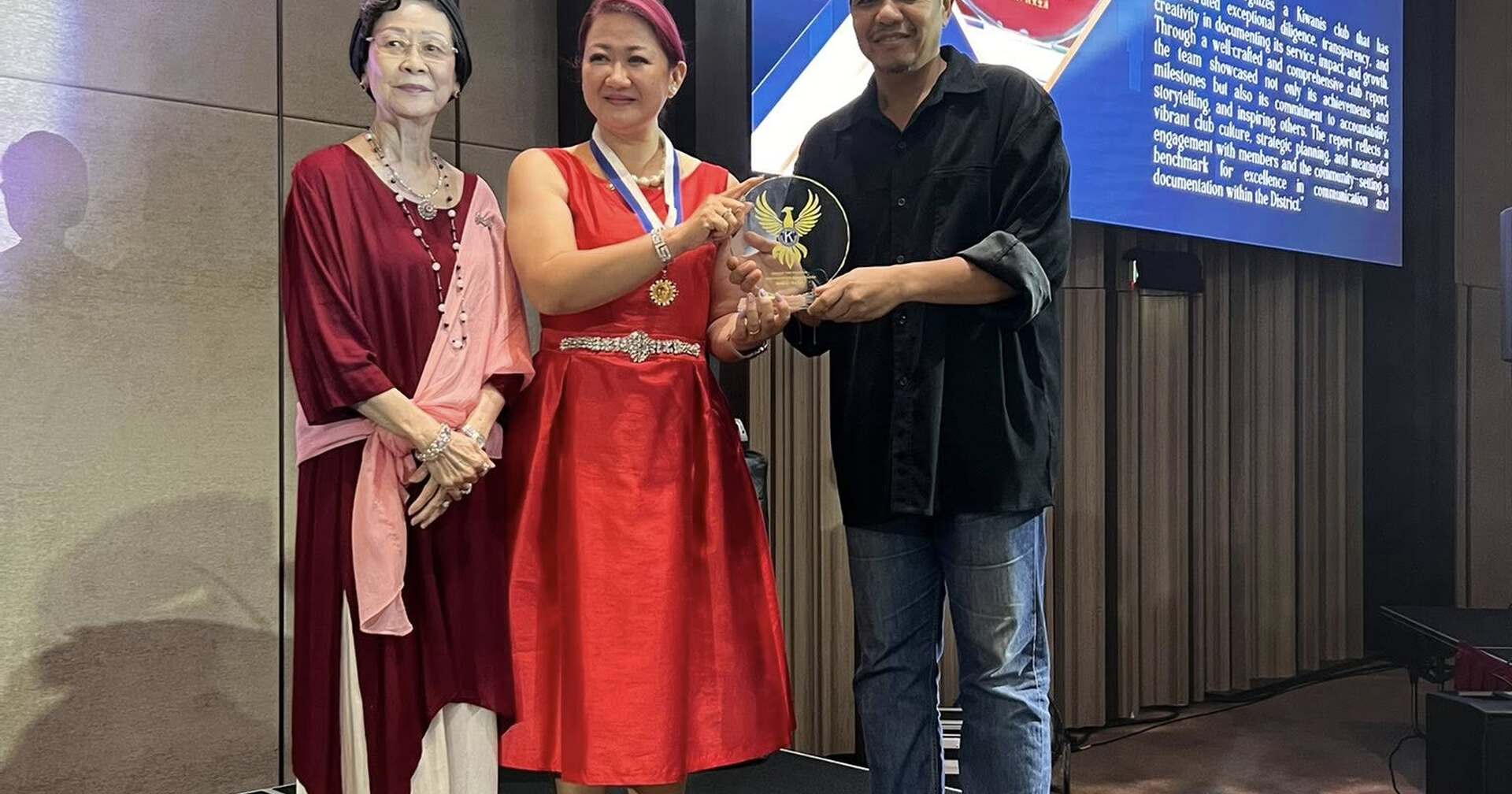 KCTTDI honored at the Kiwanis Malaysia's 25th District Convention