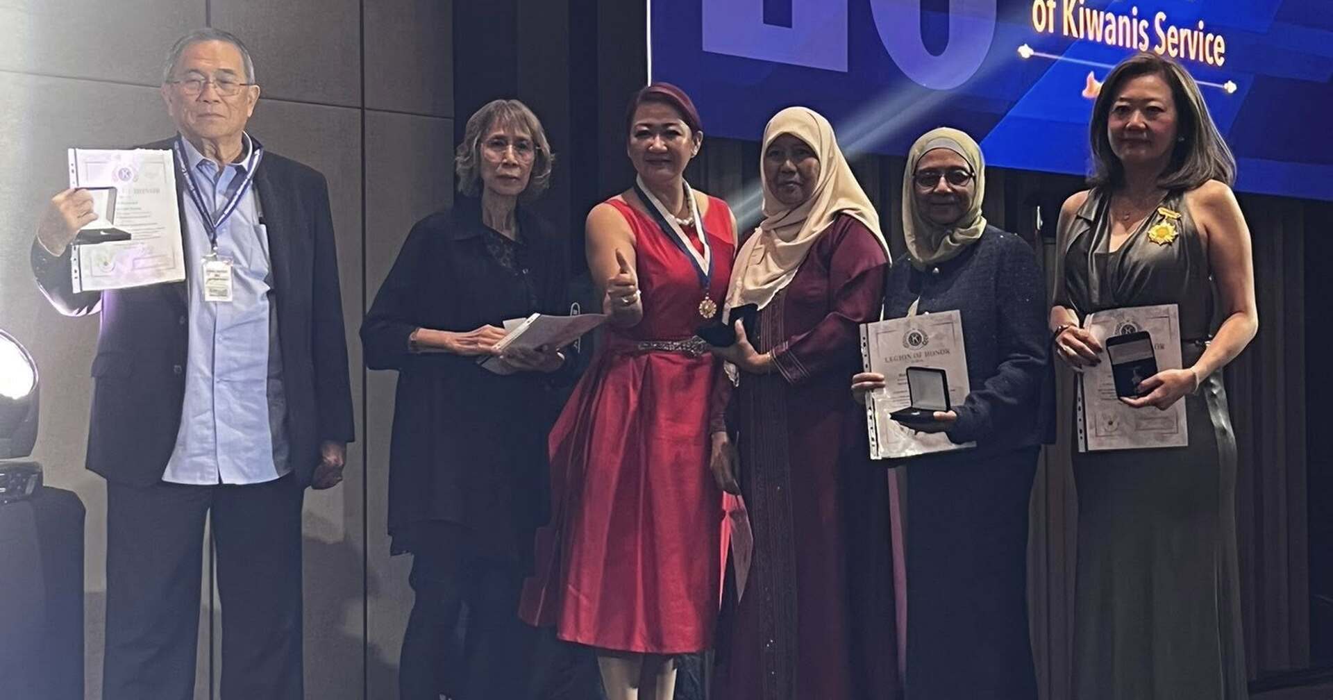 KCTTDI honored at the Kiwanis Malaysia's 25th District Convention