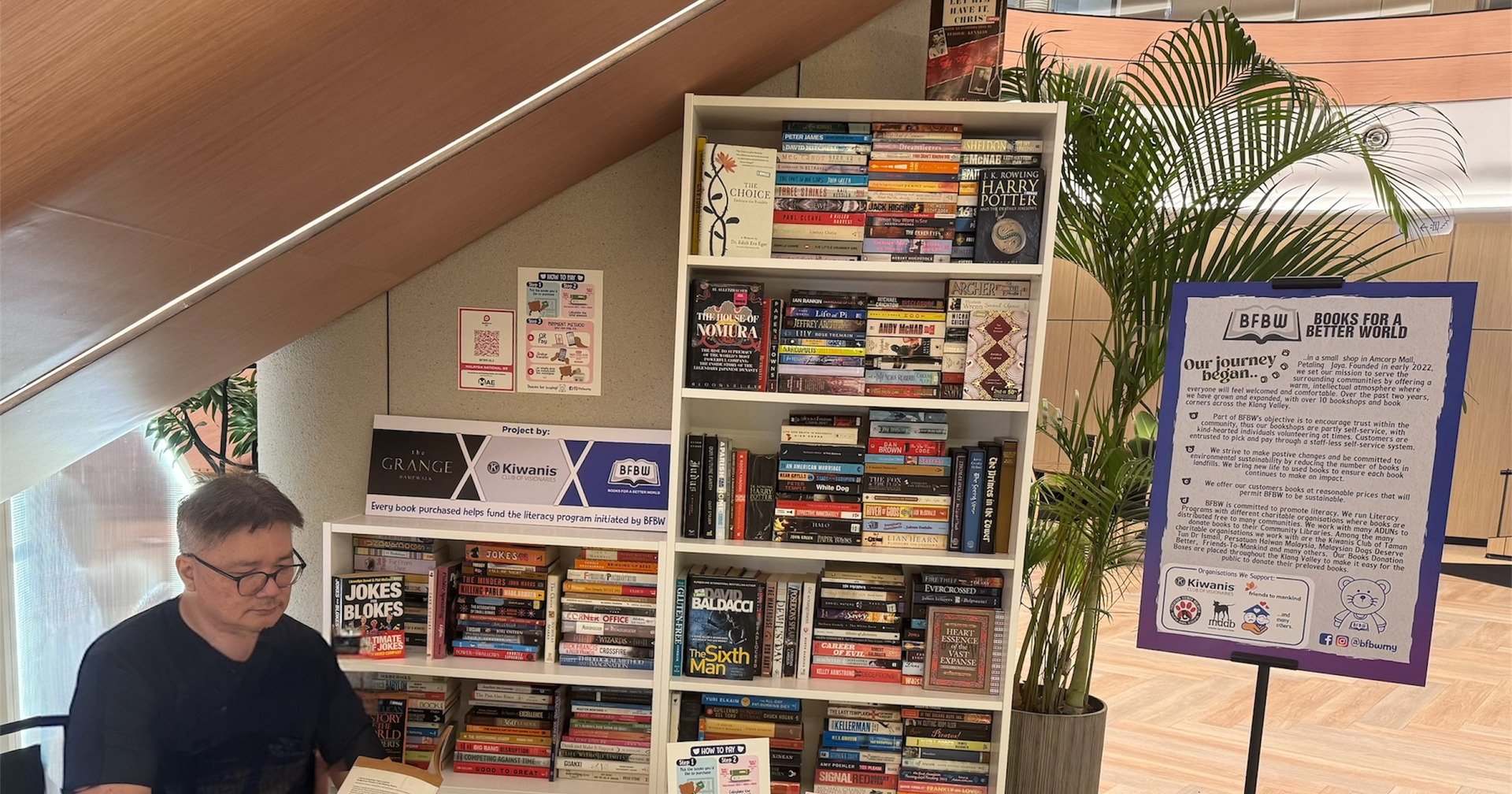 Fresh Preloved Books Now at The Grange @Ampwalk!