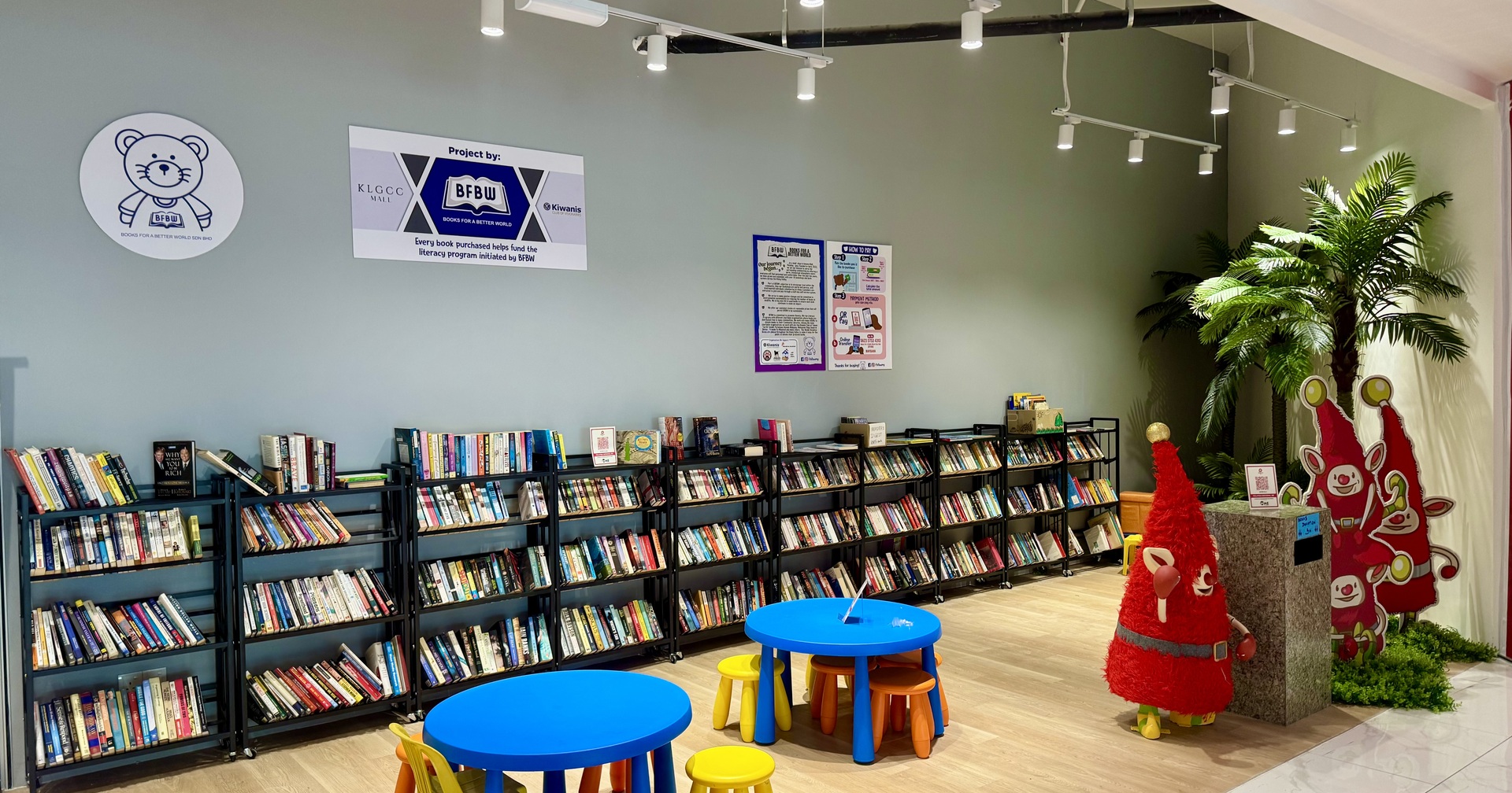 📚 Kiwanis Club of Visionaries proudly unveils our 3rd Reading Space in the Klang Valley! 🌟