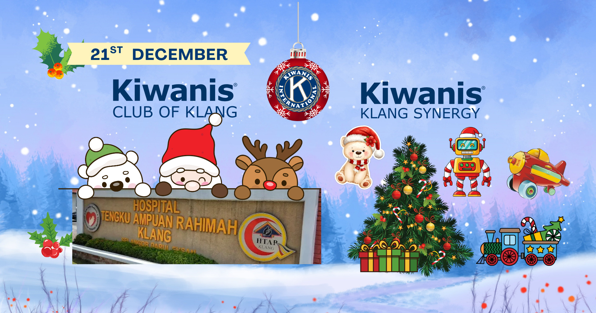 Hospital Tengku Ampuan Rahimah Children&amp;#039;s Christmas Party 2025