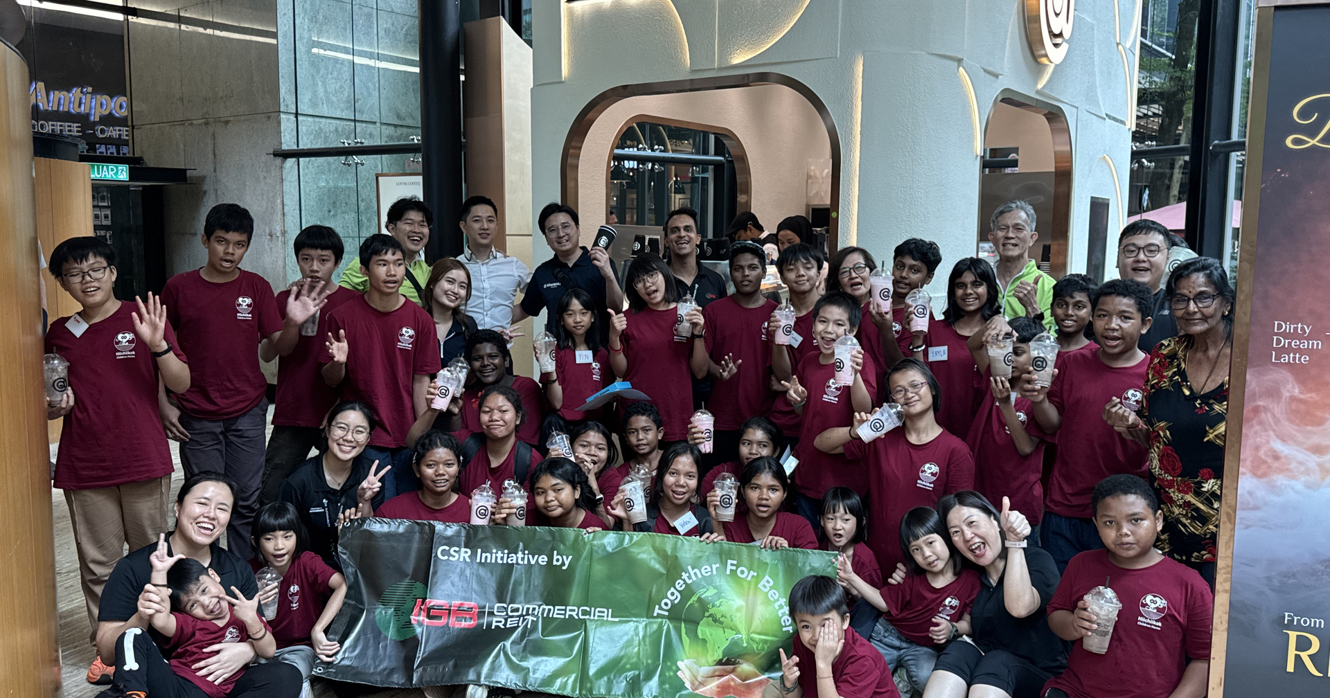Visit to Kebun Bangsar on 24 March 2026 with children from Hiichikok Foundation sponsored by Lovns Cafe