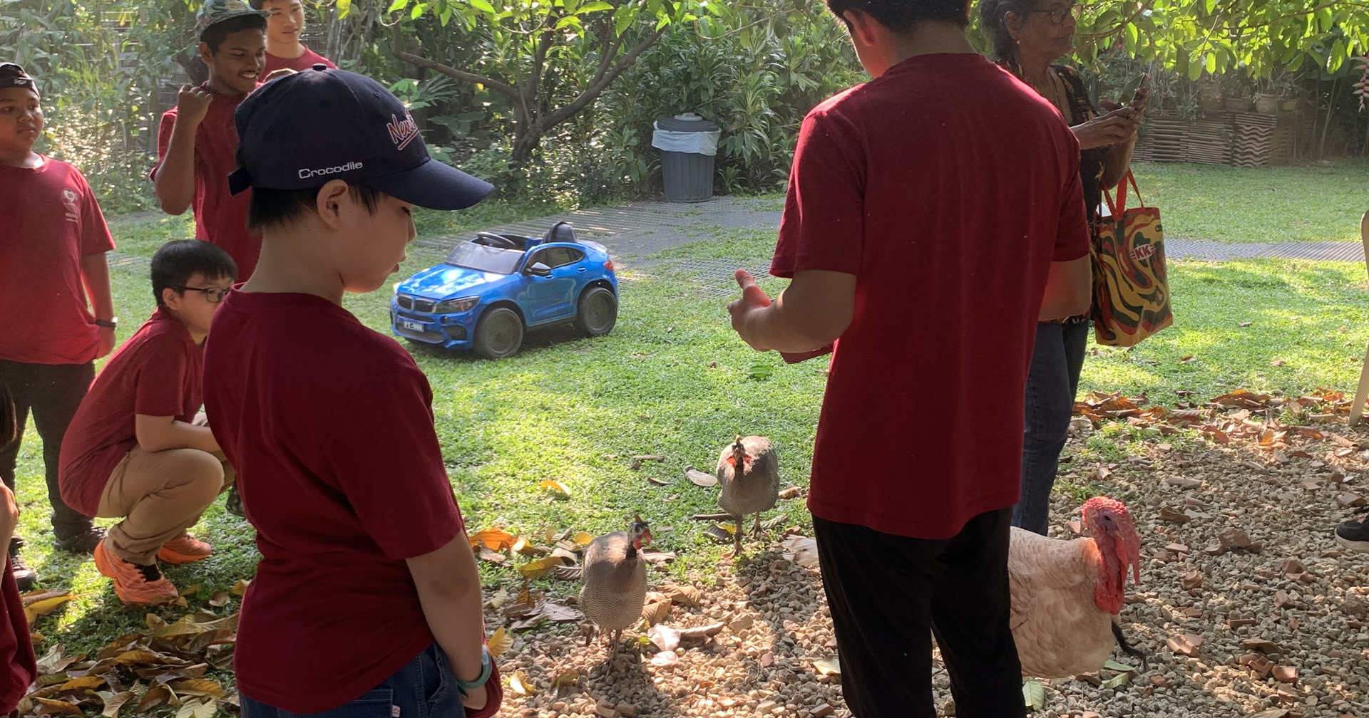 Visit to Kebun Bangsar on 24 March 2026 with children from Hiichikok Foundation sponsored by Lovns Cafe