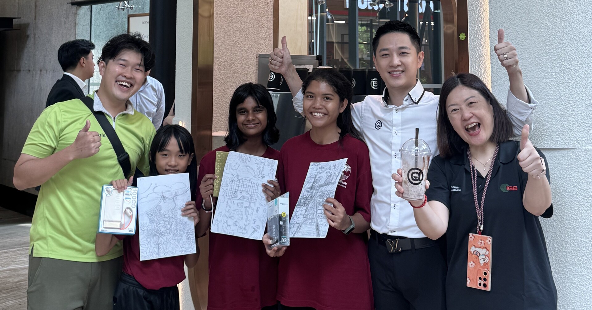 Visit to Kebun Bangsar on 24 March 2026 with children from Hiichikok Foundation sponsored by Lovns Cafe