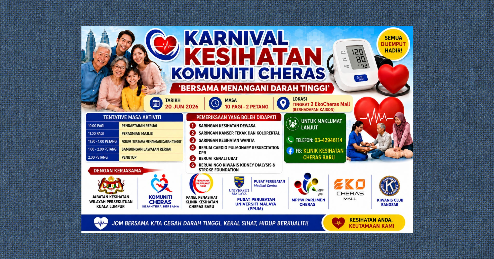 Karnival Kesihatan Komuniti Cheras