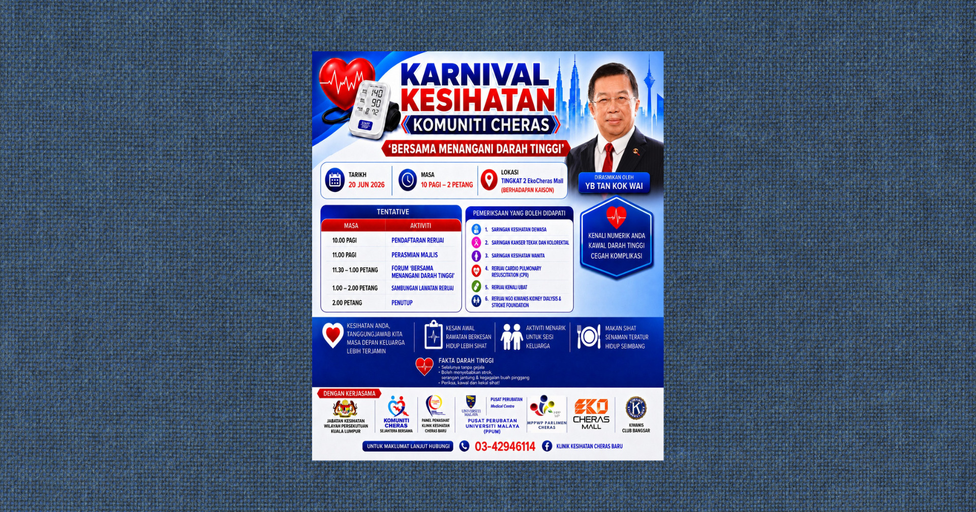 Karnival Kesihatan Komuniti Cheras