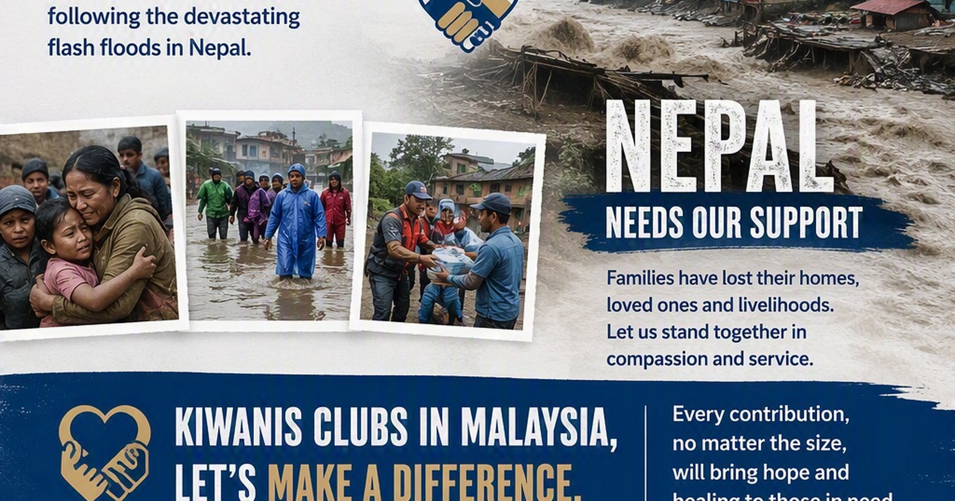 Kiwanis Humanitarian Response: Nepal Flood Relief